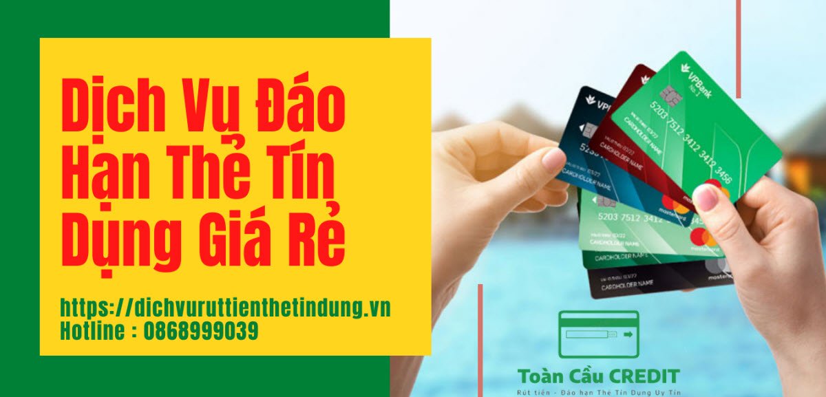 Đáo hạn thẻ tín dụng tại Long Biên