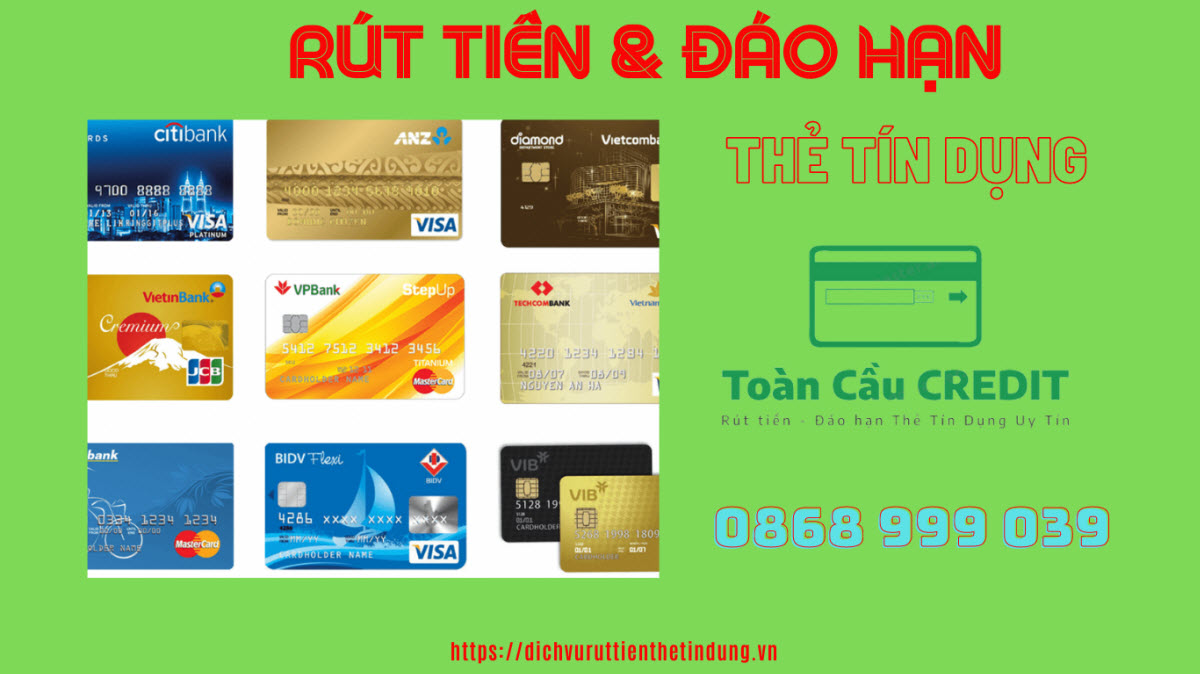 Địa chỉ rút tiền thẻ tín dụng uy tín tại Hà Nội và TPHCM giá rẻ